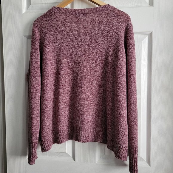 Two Tone Pink Sweater - Picture 2 of 6